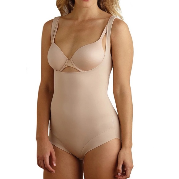 Soma TC Fine Torsette Bodybriefer BodySuit in Cupid Nude Size XL - Picture 1 of 13